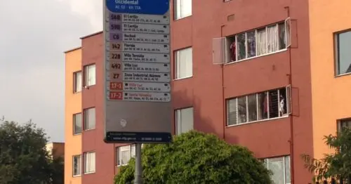 PARADERO SITP CARRERA 77A  090A05